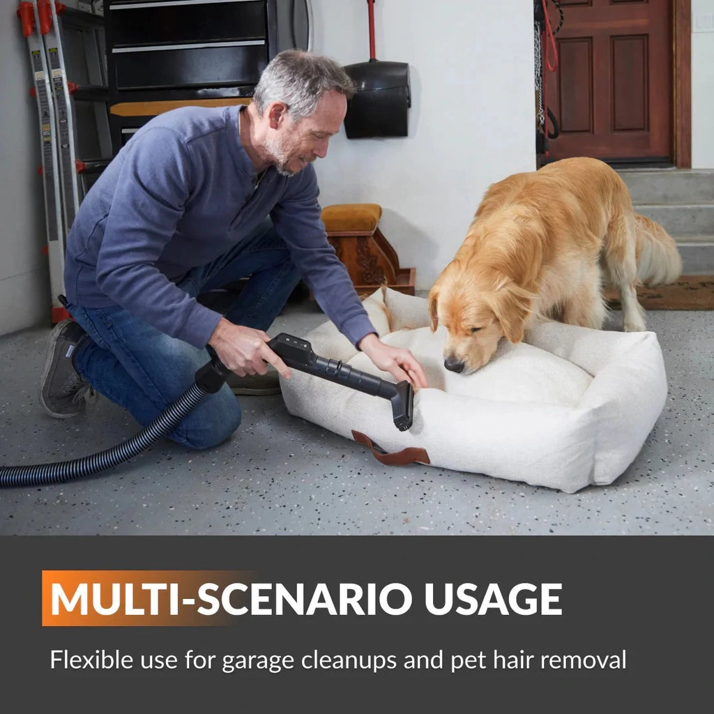 Wall-Mounted Retractable Vacuum Cleaner — Powerful Cleaning, Zero Clutter