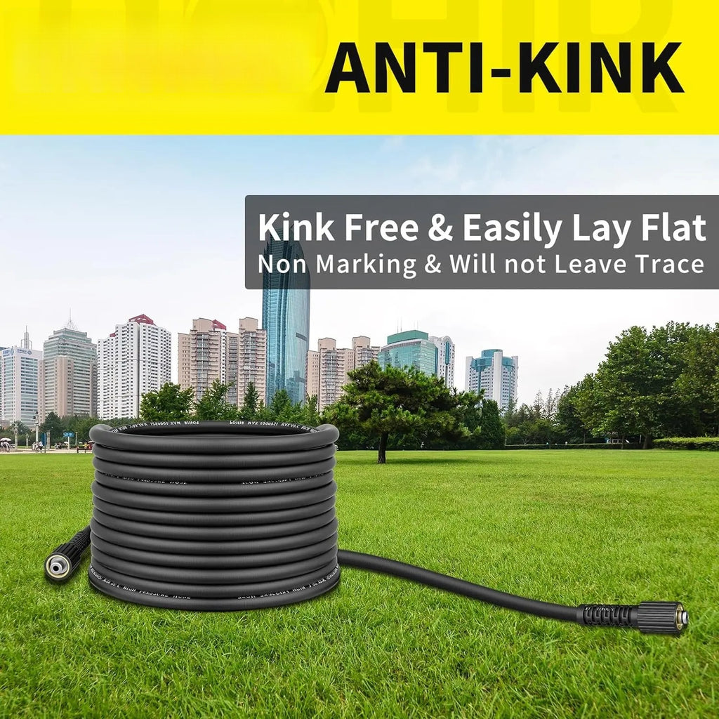 High-Pressure Washer Hose with M22 Fittings – Durable, Flexible, and Convenient